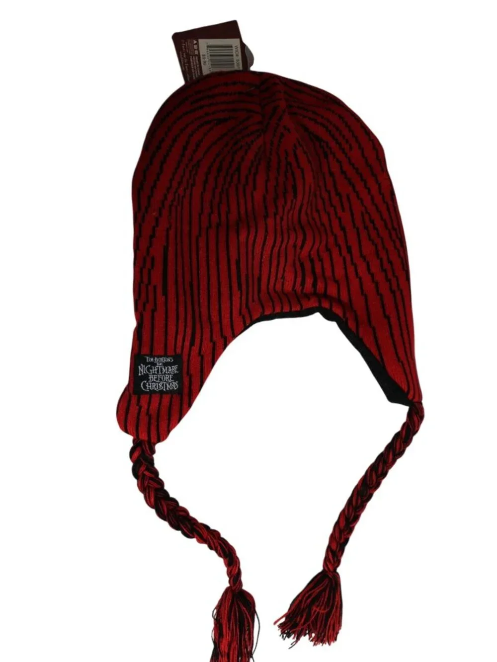 Nightmare Before Christmas Sally Braid Ponytails Beanie Hat OSFM